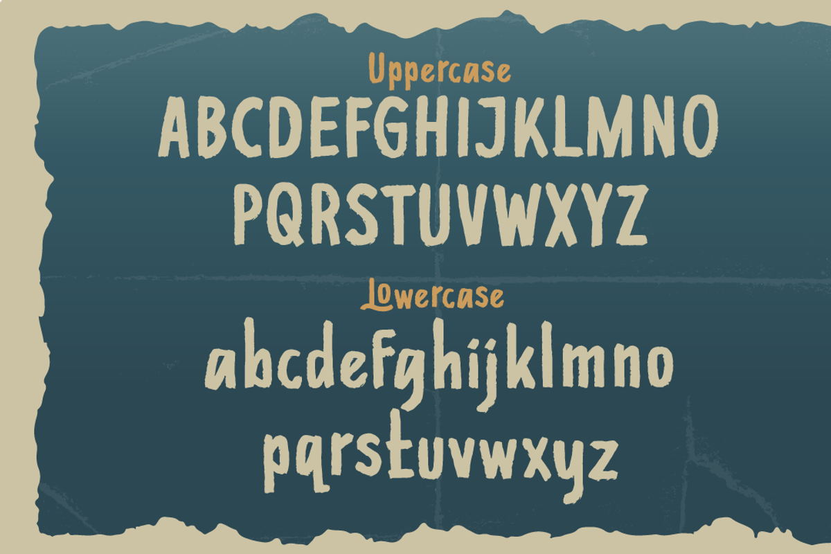 Hagiland - Rugged Retro Font, a Handwritten Font by Attype (Photo 6 of 10)