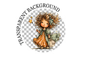 Funny Birthday Girl Clipart, a Seasonal Illustration by Rose Art (Thumbnail 5 of 6)
