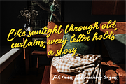 Vintage Light Natural Handwriting, a Font by Ronny Studio (Thumbnail 8 of 9)