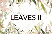 All About Leaves 2 - Watercolor, an Illustration by MariePierLaf (Thumbnail 1 of 7)