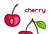 Cherries., a Food Illustration by incomible (Thumbnail 1 of 3)