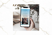 Digital Funeral Invitation CV FR011, a Social Media Template by TyphoonStudio (Thumbnail 3 of 5)