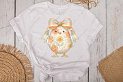 Happy Easter Chick PNG, an Illustration by CraftArtStudio (Thumbnail 2 of 4)
