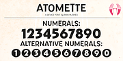 Atomette, a Sans Serif Font by Device (Thumbnail 8 of 8)