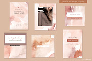 Allure Watercolour Art Backgrounds, a Texture Graphic by eclosque (Thumbnail 3 of 14)
