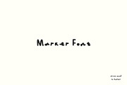 Marker Font, a Handwritten Font by Olive & Lu Paper (Thumbnail 1 of 2)