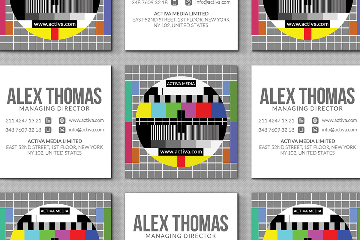 Unlimited Business Cards Bundle, a Business Card Template by Marvel (Photo 154 of 204)