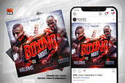 Flyer Boxing Template, a Flyer Template by MonkeyBOX (Thumbnail 3 of 4)