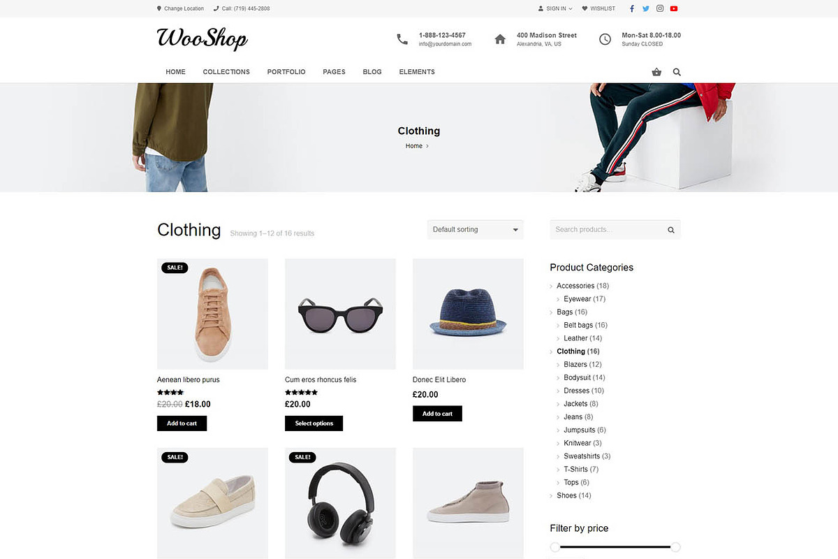 WooShop – eCommerce WordPress Theme, a WordPress Template by Cherry Wordpress Theme (Photo 6 of 9)