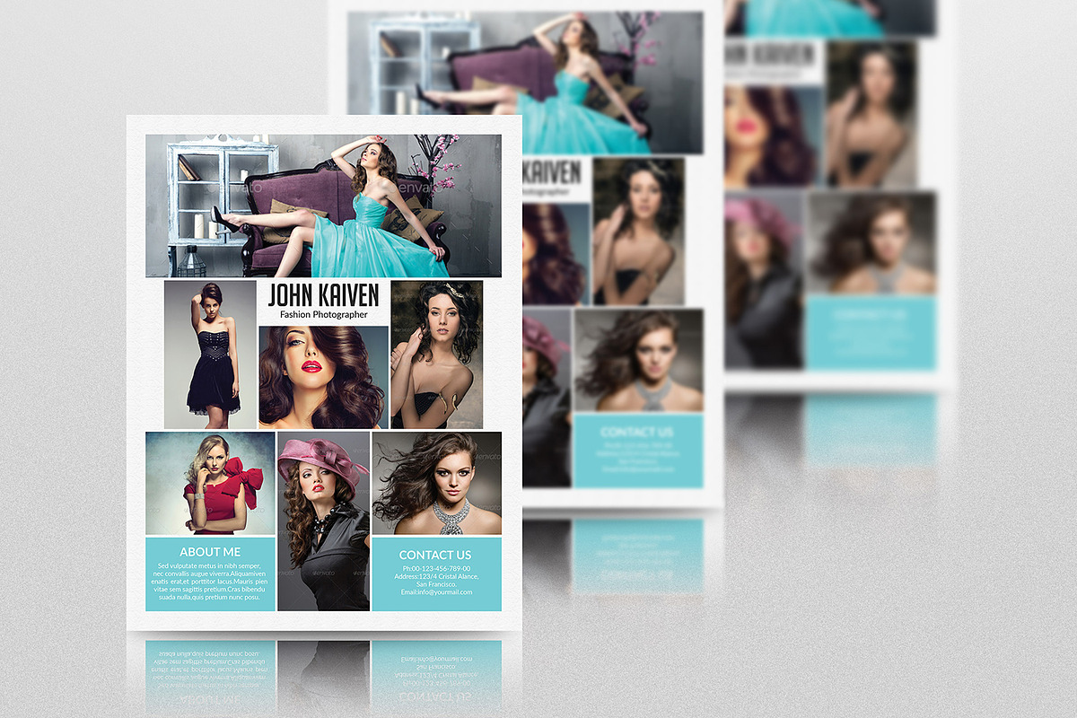 Photography Flyer Template-V271, a Flyer Template by Template Shop (Photo 3 of 3)