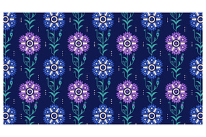 Floral Ornament Repeat, a Pattern Graphic by Creative Backgrounds