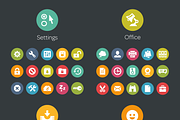 Circle Icons Bundle, an Icon by Scott Dunlap (Thumbnail 3 of 5)