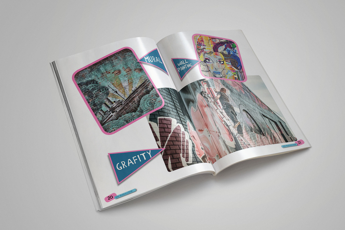 Kids Station Magazine, a Magazine Template by Oktiva (Photo 8 of 11)