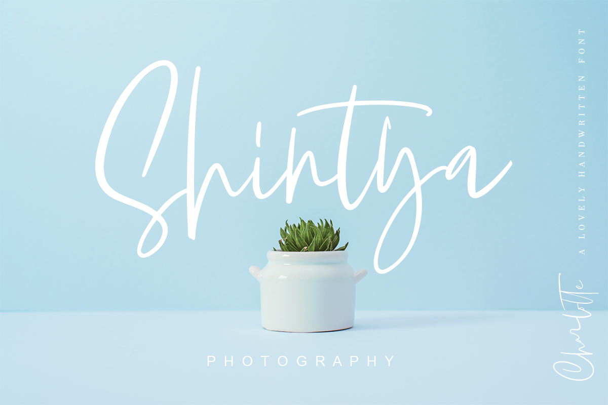 Charlotte | Handwritten Font preview 5