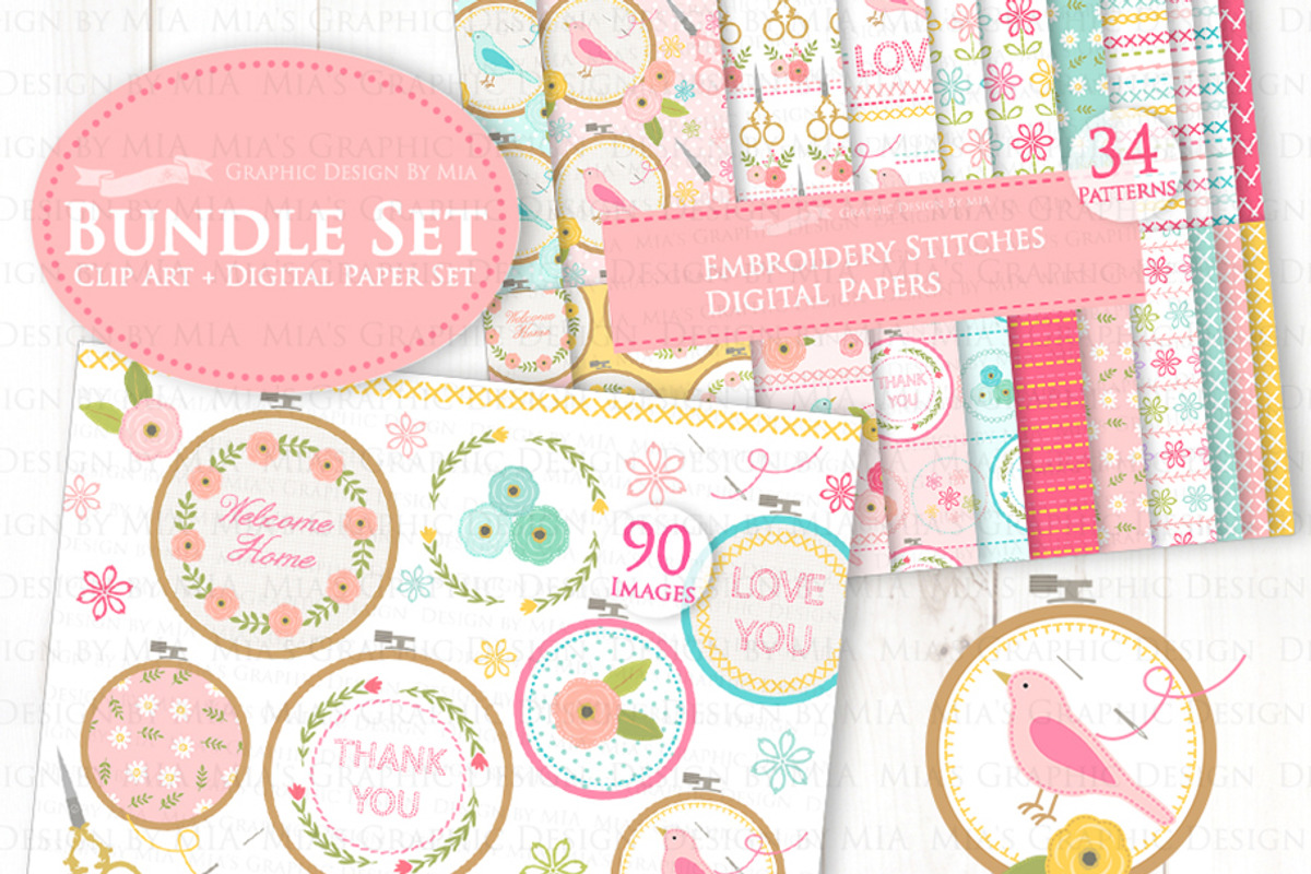 Sewing, Embroidery, Cross Stitches, an Illustration by Mia's Graphic Design (Photo 2 of 9)