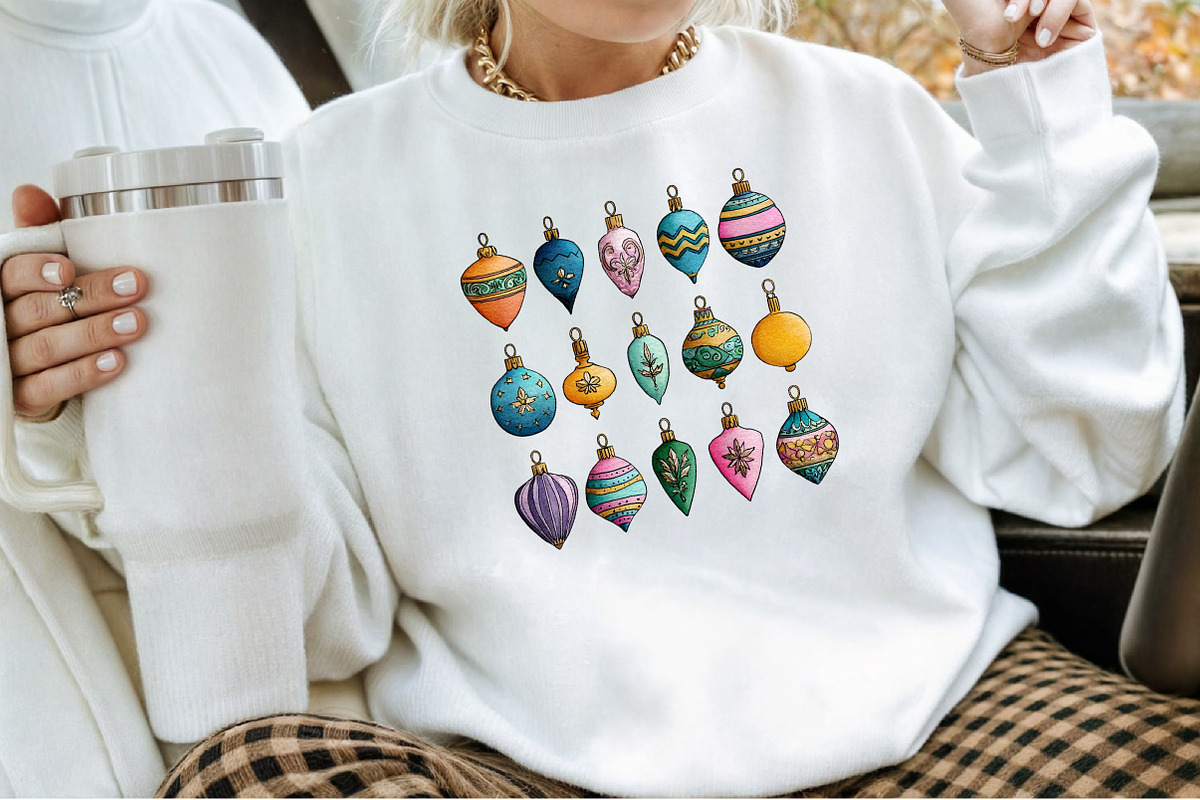Watercolor Christmas Clipart Collect, an Illustration by Sublimation Artist (Photo 4 of 6)