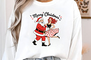 Merry Christmas Dancing Santa PNG, an Illustration by DreamArtGraphic (Thumbnail 4 of 5)