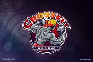 Crossfit Logo Template