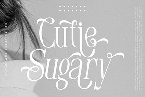 Cutie Sugary - Fresh Stylist Serif