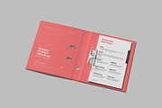 Binder Folder Mockup, a Books & Magazine Mockup by graphictime (Thumbnail 6 of 10)