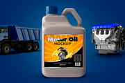 Bottle Motor Oil Mockup, a Mockup by rogeriomarcos (Thumbnail 6 of 7)