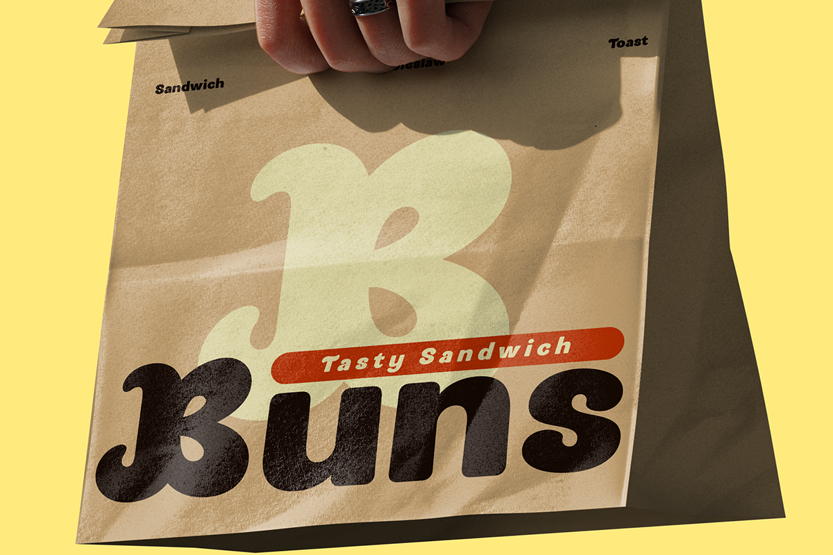 Rostela - Tasty Food Font, a Sans Serif Font by RagamKata (Photo 6 of 10)