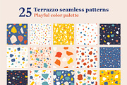 100 Terrazzo seamless pattern Bundle, a Pattern Graphic by museberry (Thumbnail 19 of 23)