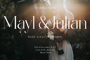 Bildan Modern Ligature Serif, a Serif Font by Alfinart (Thumbnail 3 of 10)
