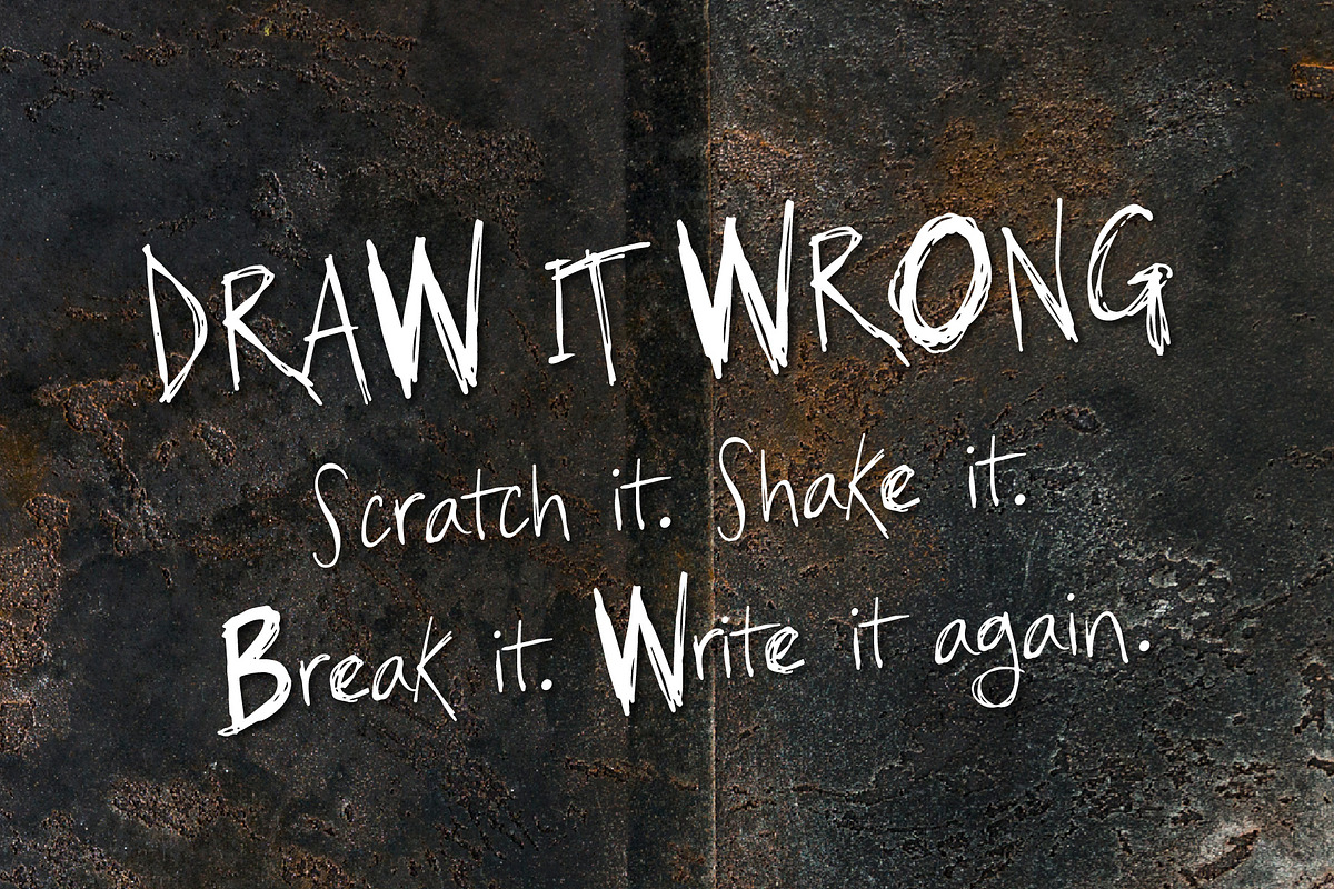 Wreck Back Crackerstype, a Handwritten Font by HypeWorksCo (Photo 14 of 21)