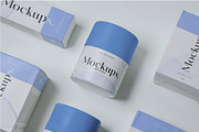 Cosmetic Jar & Box Packaging Mockup, a Packaging Mockup by Assyat (Thumbnail 18 of 22)