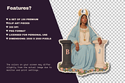 Melanin Magic Tarot Deck Clipart, a Person Illustration by Jakayla Digital Co (Thumbnail 17 of 19)