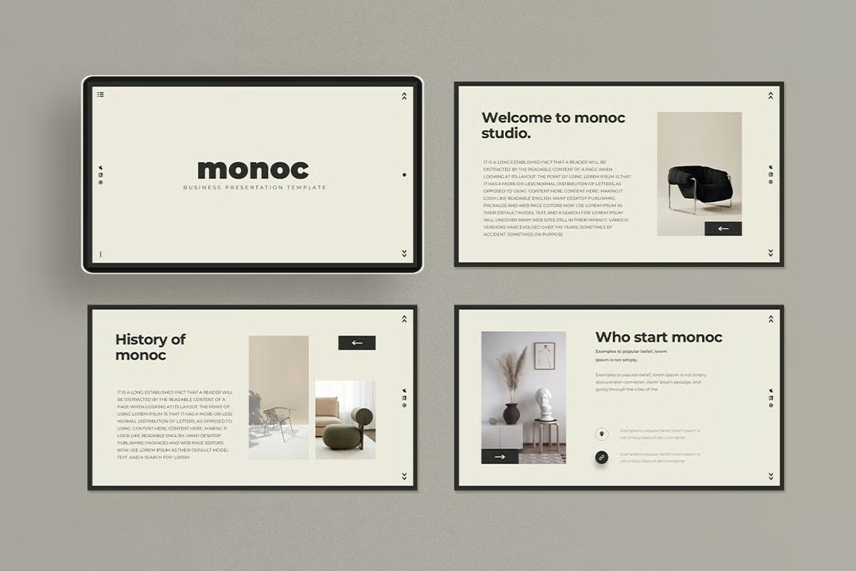 Business Presentation Template Powerpoint preview 2