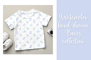 Watercolor hand-drawn bows Graphics, a Pattern Graphic by Art (Thumbnail 4 of 8)