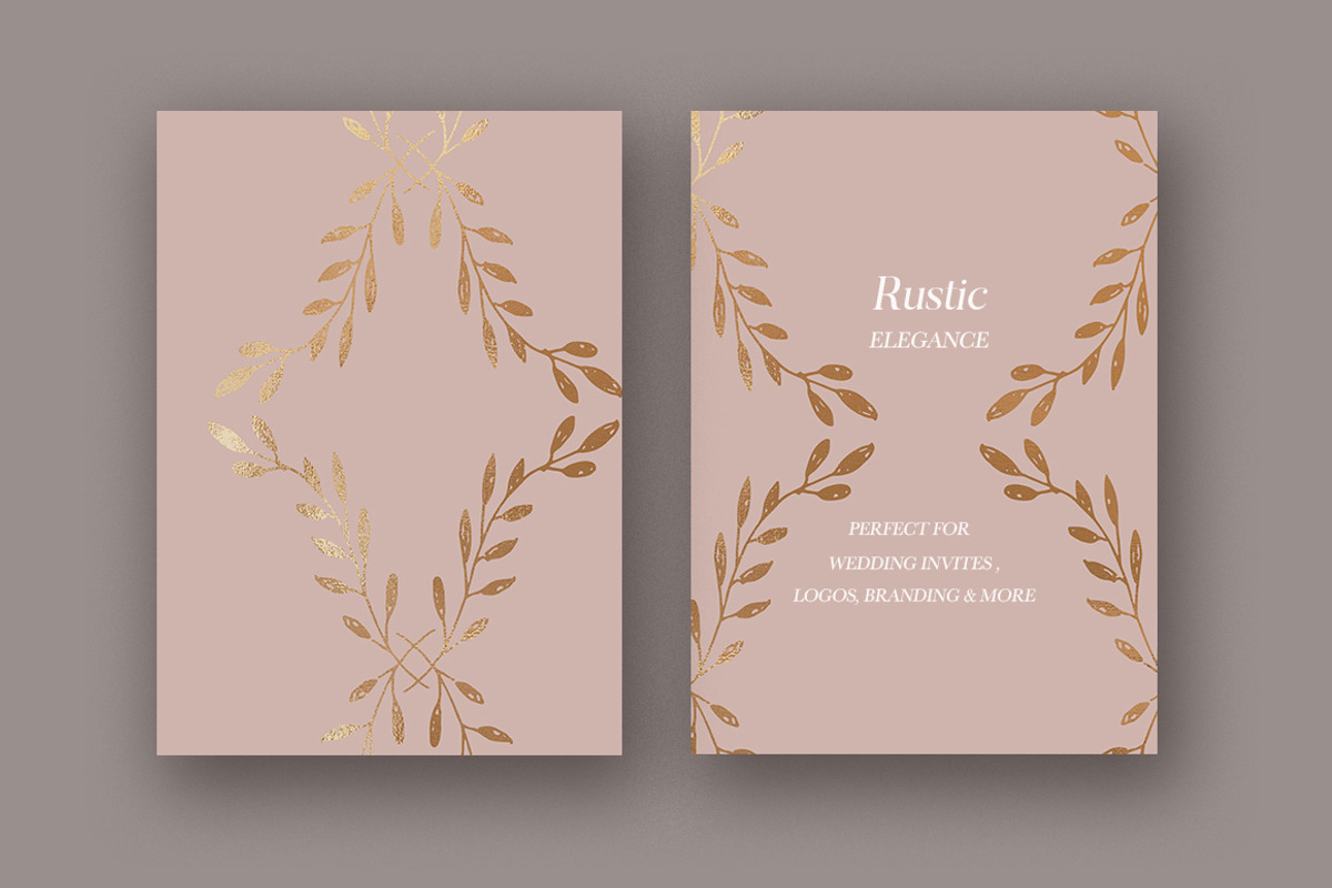 Rustic Elegant Gold Patterns, a Pattern Graphic by Laras Wonderland (Photo 8 of 8)