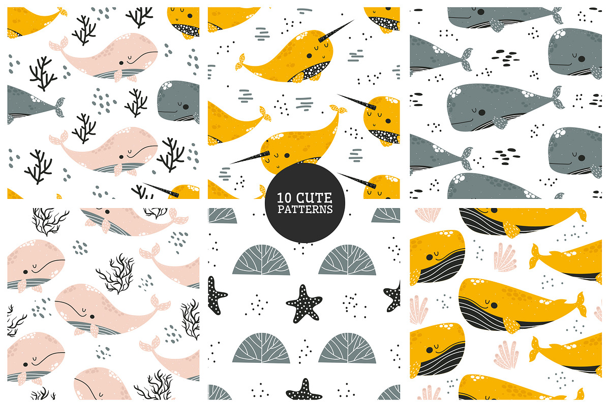 Baby patterns Bundle, an Animal Illustration by Sumacj (Photo 10 of 13)