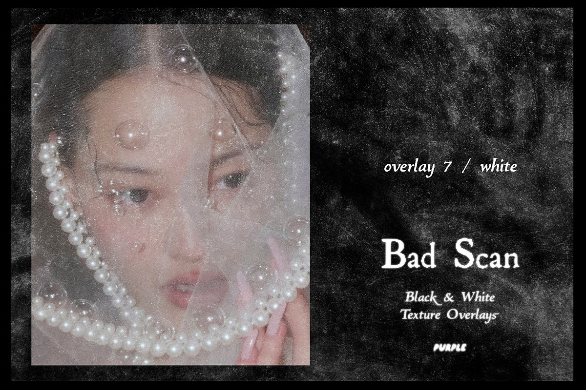 Bad Scan: Black & White Overlays, a Texture Graphic by Purple (Photo 3 of 21)