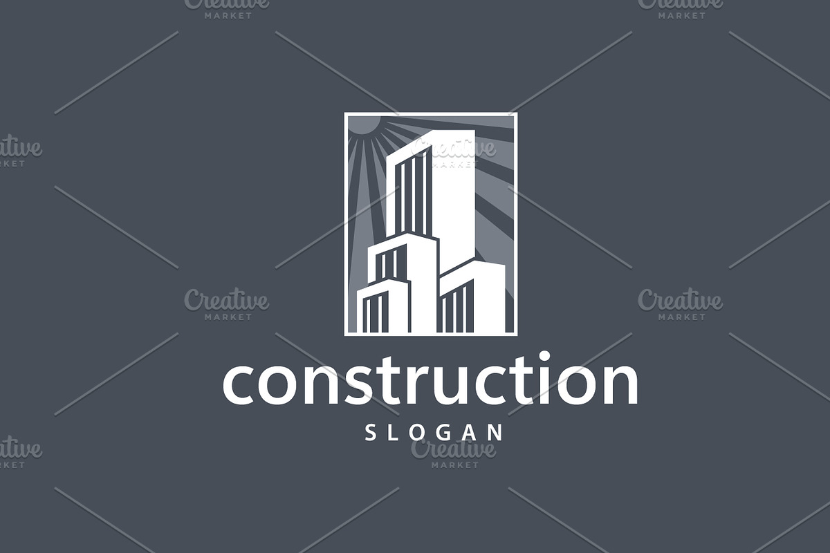 building logo minimalist real estate, a Branding & Logo Template by Maylianaw28 (Photo 2 of 2)