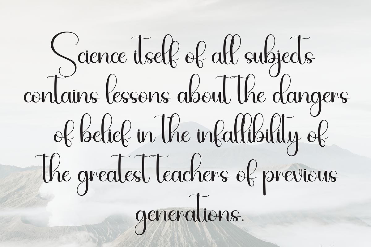 Noteday | Script Font, a Handwritten Font by Scratchones (Photo 6 of 9)