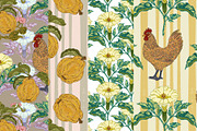8 patterns Farmhouse set, a Pattern Graphic by NayaChu (Thumbnail 1 of 20)