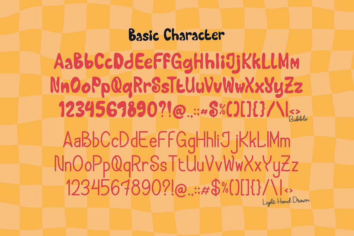 Dooby Derby | Hand Drawn Duo Font, a Handwritten Font by gracetype_studio (Photo 10 of 12)