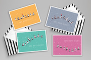 Fir Tree Winter Cards, an Illustration by NKTN graphics (Thumbnail 1 of 3)