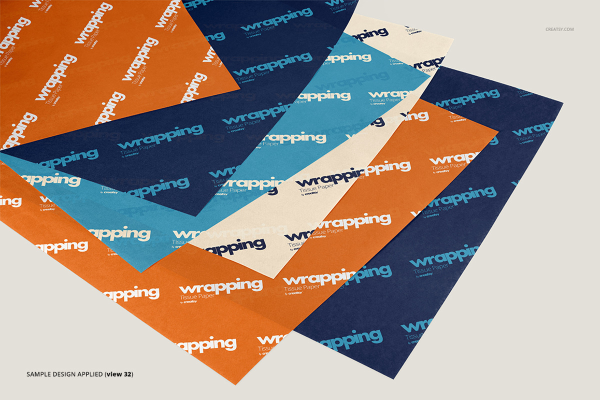 Wrapping Tissue Paper Mockup Set, a Pens & Pencil Mockup by creatsy5 (Photo 38 of 54)