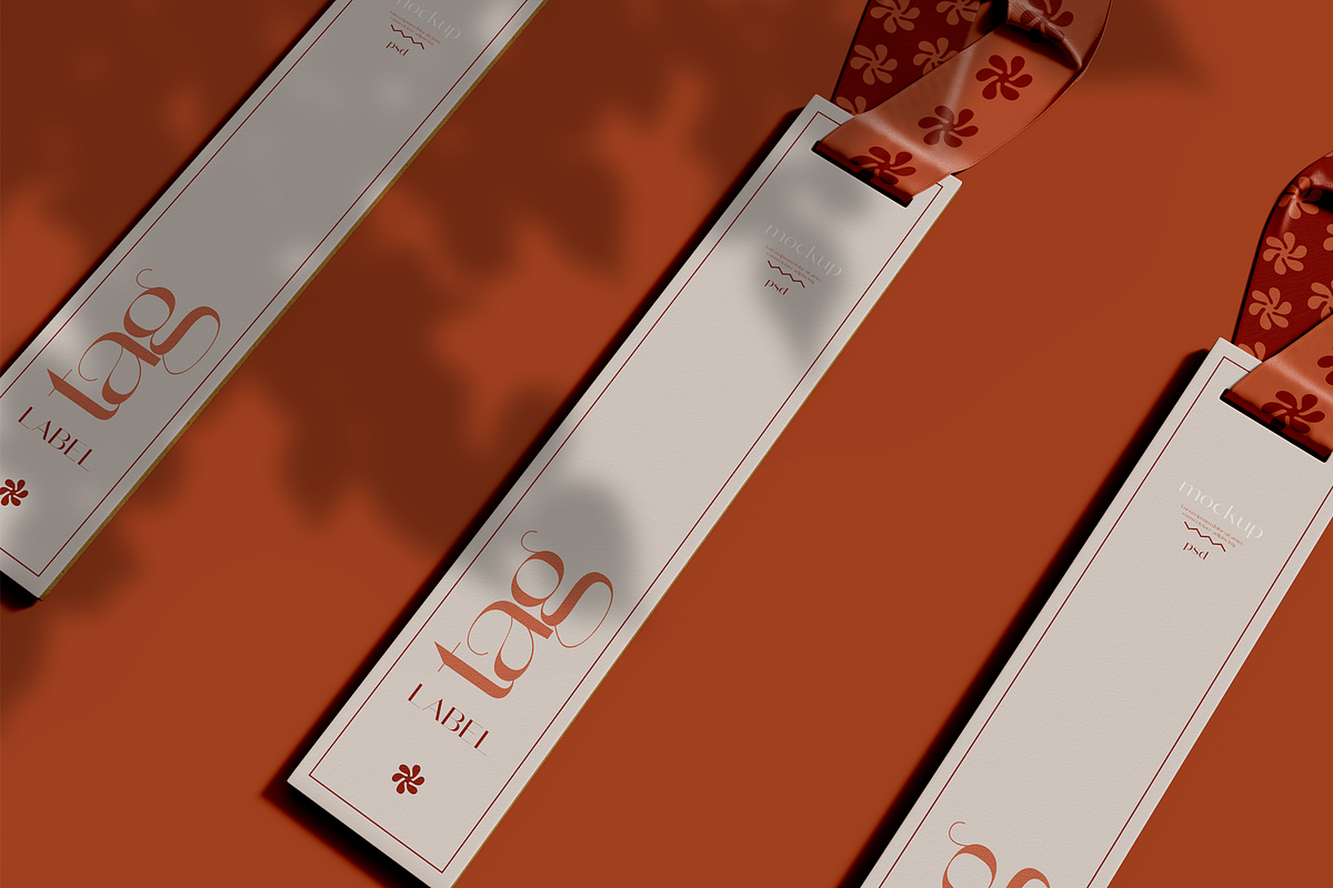 Three Tags Mockup, an Advertising Mockup by Xtrahive