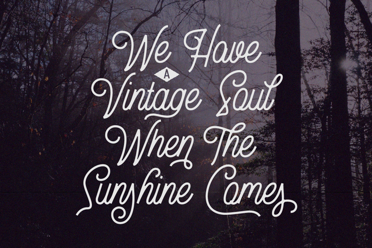 Bellonion Script ( font duo ) preview 6