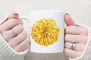 Knitting & Crochet Watercolor Clipar, an Illustration by Sublimation Artist (Thumbnail 5 of 6)