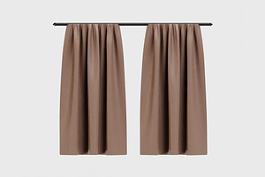 Curtain 3d model, an Object 3D Model by fahad121