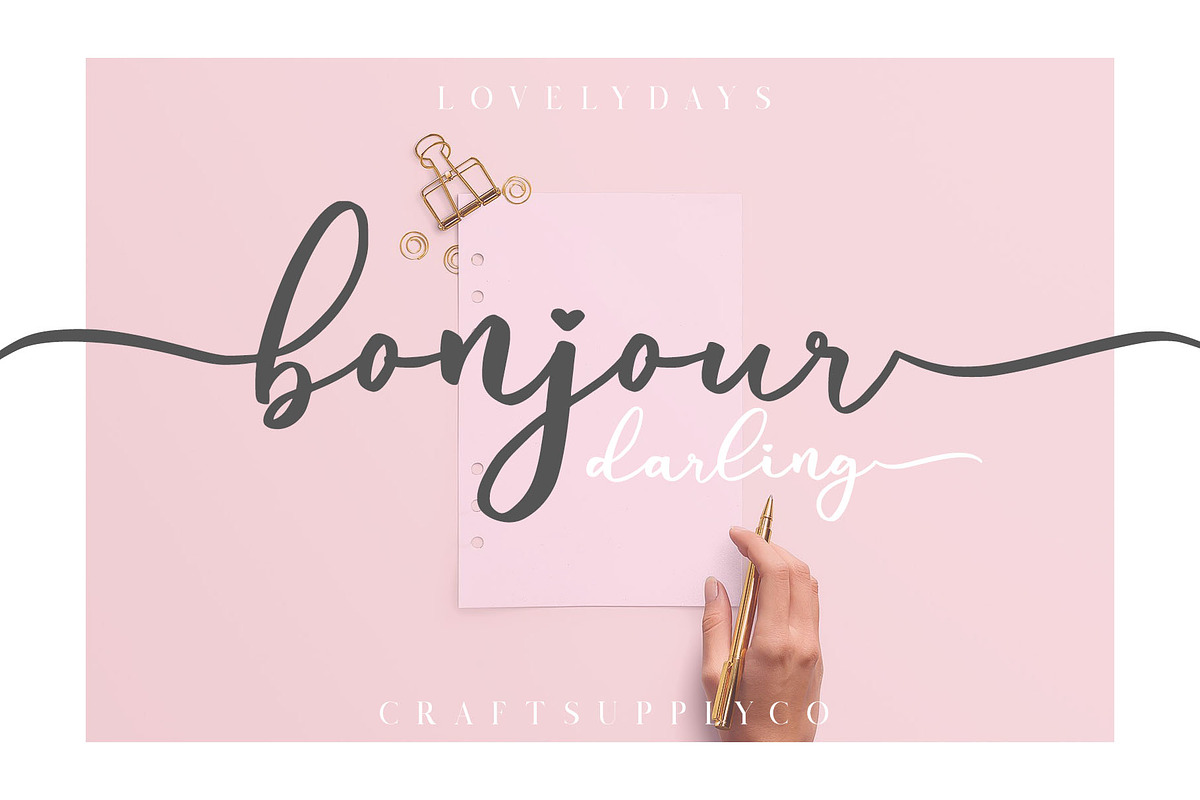 Masitha - A Lovely Script Font preview 4