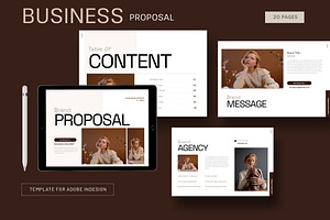 Business Brand Proposal Template, a Magazine Template by TMint Play