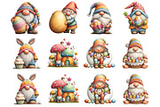 Easter Gnome Egg Clipart, an Illustration by DreamArtGraphic (Thumbnail 2 of 4)