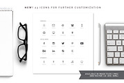 Minimalist Resume Template, a Resume Template by dreamboxsupply (Thumbnail 3 of 4)